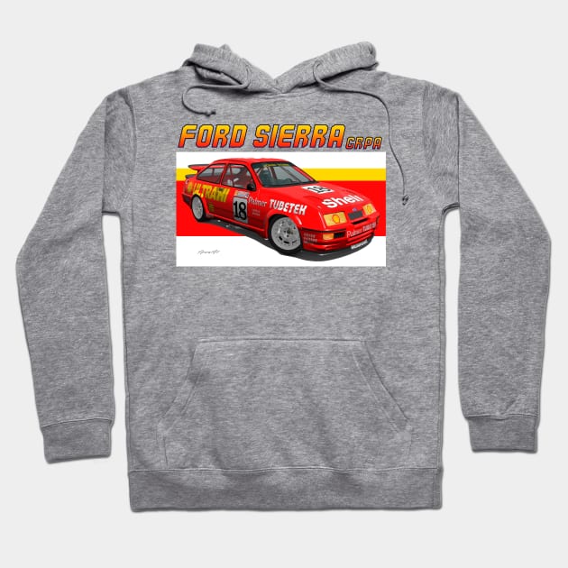 GrA Ford Sierra RS Cosworth Hoodie by PjesusArt